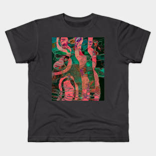 Digital abstract art 2.5 Kids T-Shirt